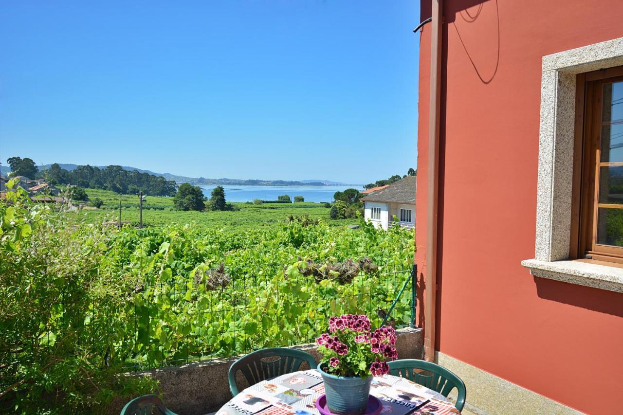 Casa Con Vistas Al Mar En Cambados Villa Eksteriør billede